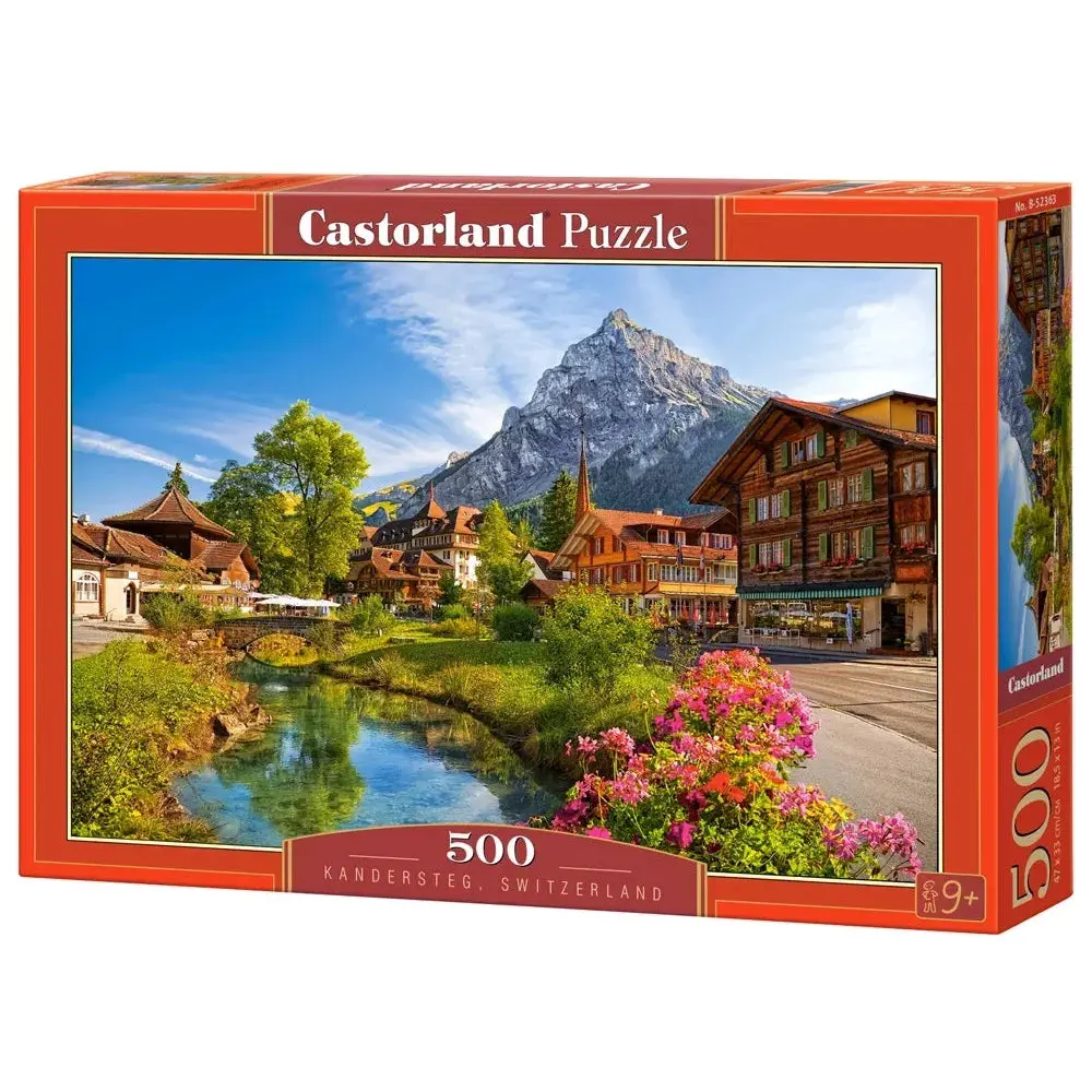 Castorland 500-Pieces Kandersteg Switzerland Puzzle 1