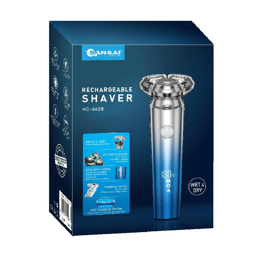 Sansai Electric Rechargeable Facial Shaver Assorted 1