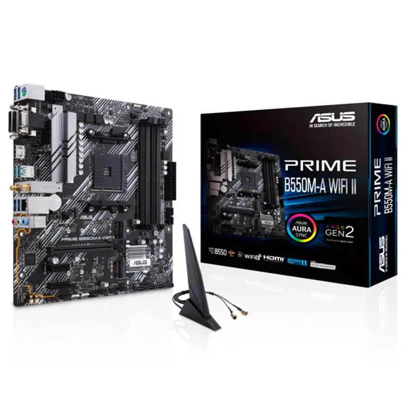 Asus Prime B550m-A Wifi Ii Matx Am4 Motherboard (Prime B550m-A Wifi Ii) 1