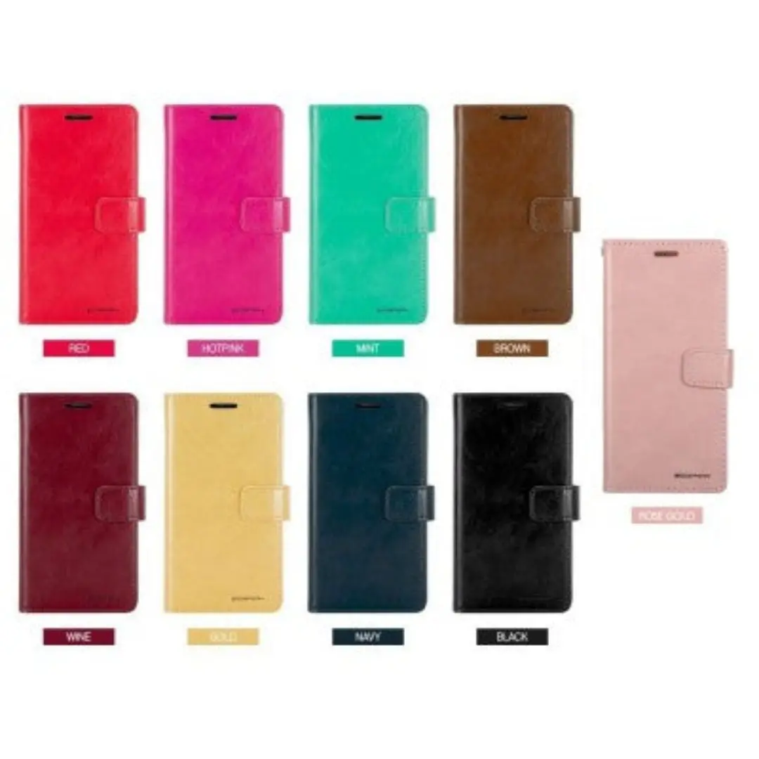 Goospery Bluemoon Diary For Iphone 16 Pro - Rose Gold, With Magsafe 2
