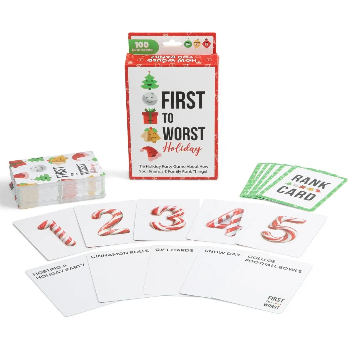 Dyce Games First To Worst - Holiday Edition Tuck Box Game 2