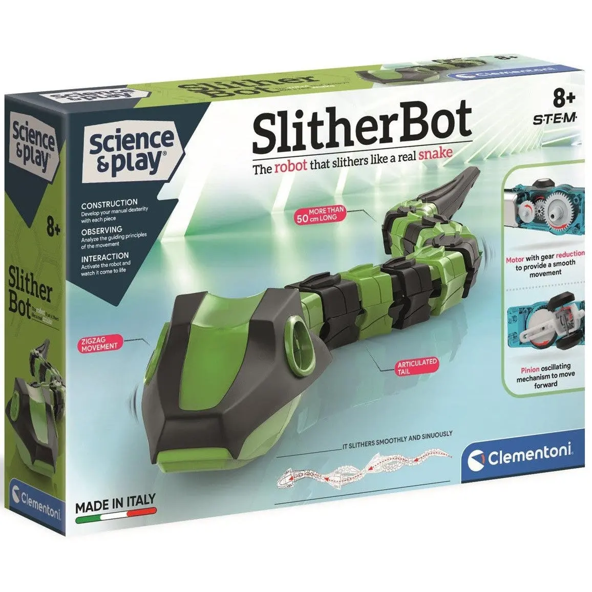 Clementoni Science And Play Robotics Slitherbot Toy 1