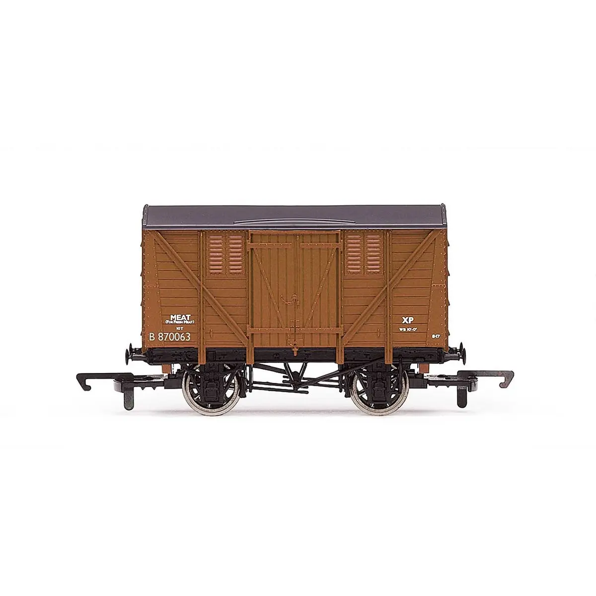 Hornby Oo Br 10T Quad Vent Meat Van Era 1