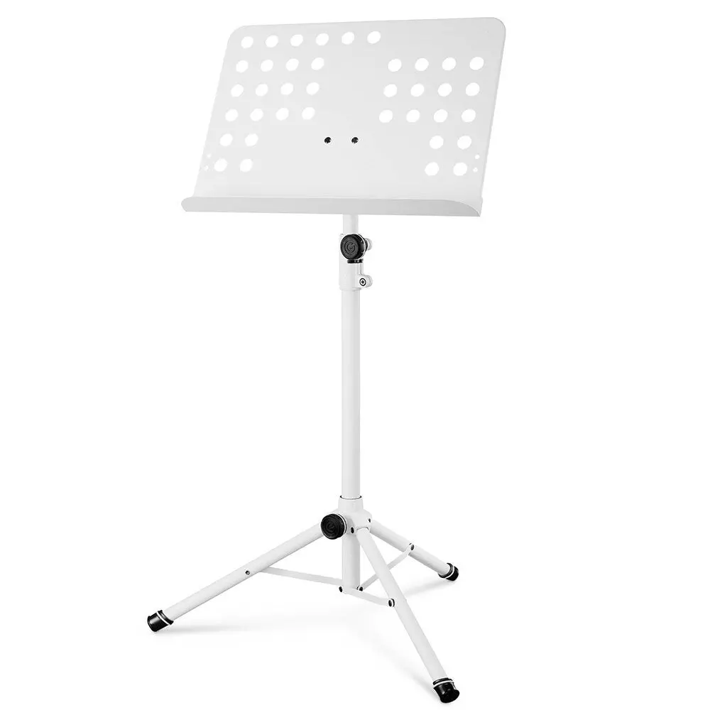 Gravity Ns411 Classic Steel 120Cm Music Stand White 1