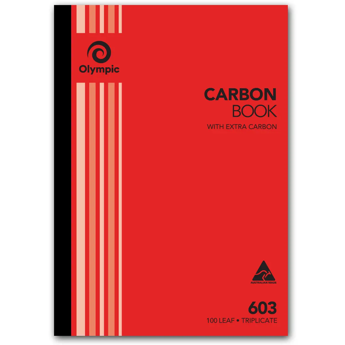 Olympic 5 Pack 603 Triplicate Carbon Book 100 Leaf Bulk 2