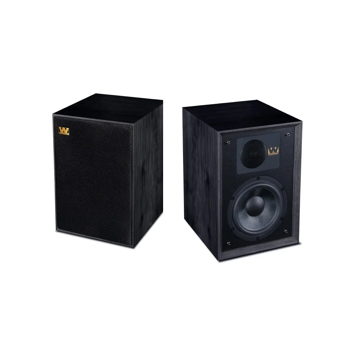 Wharfedale Denton 85Th Anniversary Bookshelf Loudspeakers - Pair (Black) 1