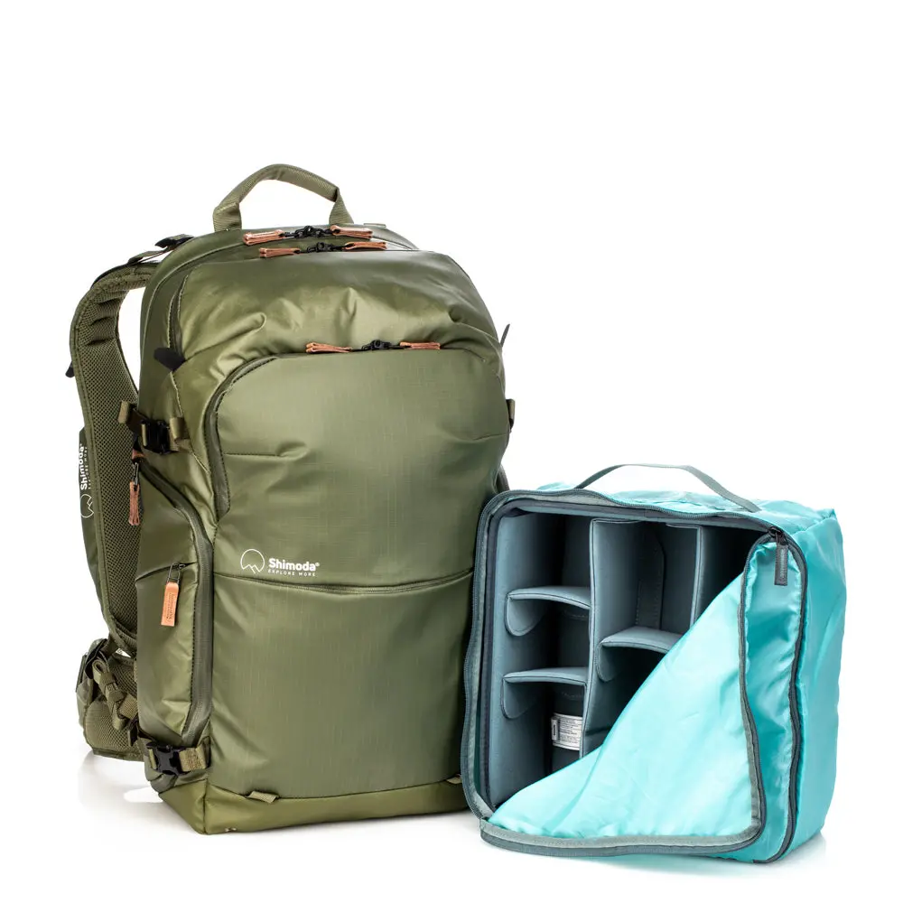 Shimoda Explore V2 30 Starter Kit With Medium Mirrorless Core Unit (Army Green) 1