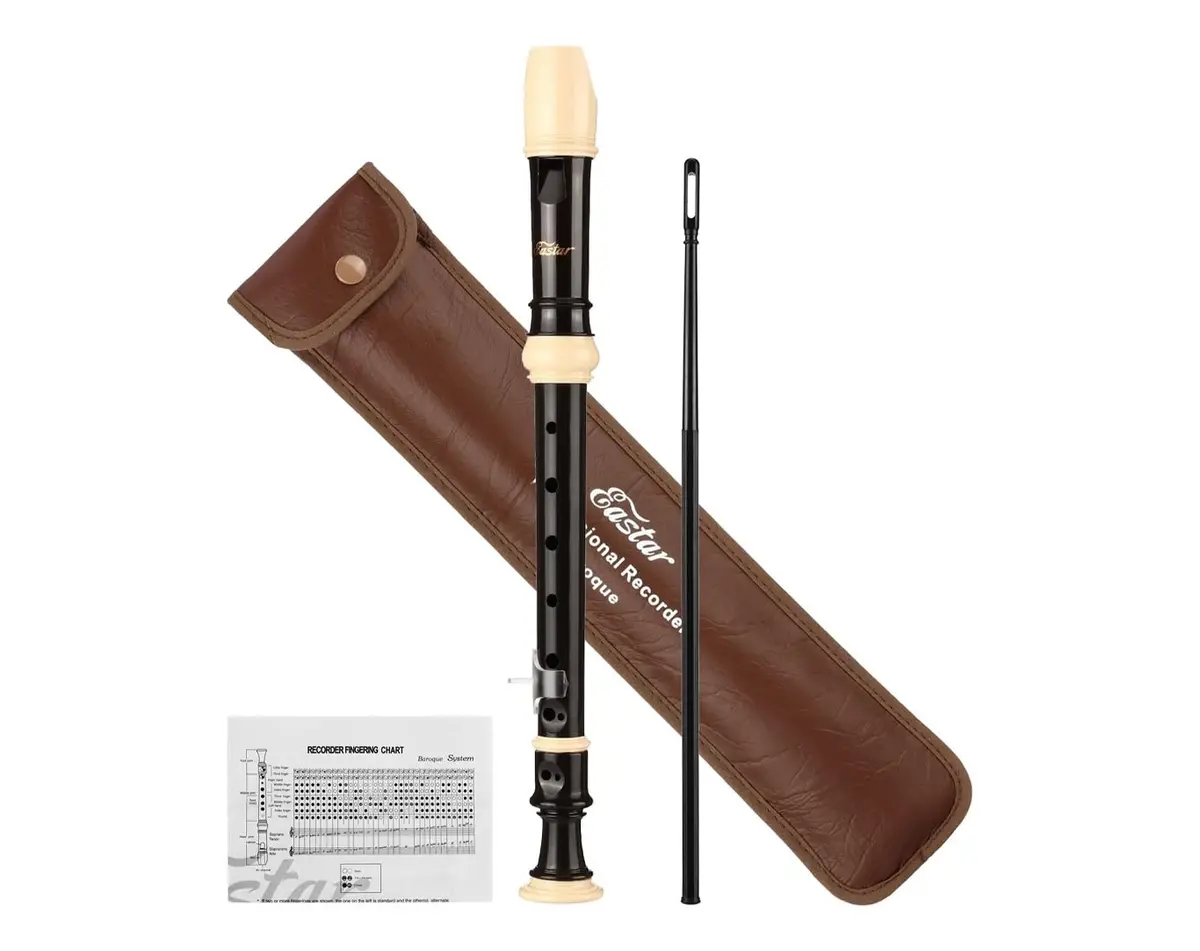Eastar Soprano Recorder Baroque Style C Key 1