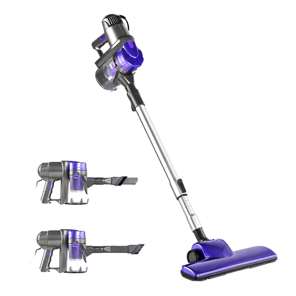 Devanti Stick Vacuum Cleaner Handheld Corded 450W (Purple) 1