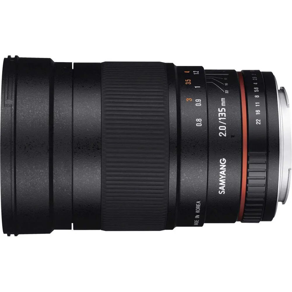 Samyang 135Mm F2.0 Ed Umc Ii Lens For Nikon Ae Full Frame (Black) 2