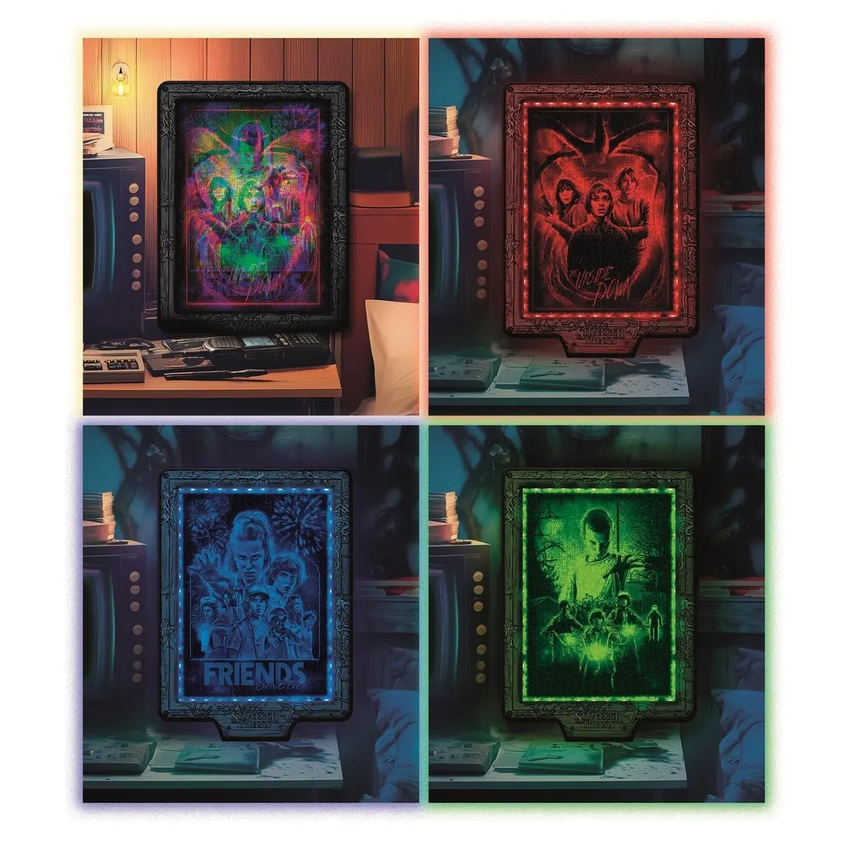 Clementoni Metamorphic Art Collection Electronic Art Stranger Things - The Upside Down 1