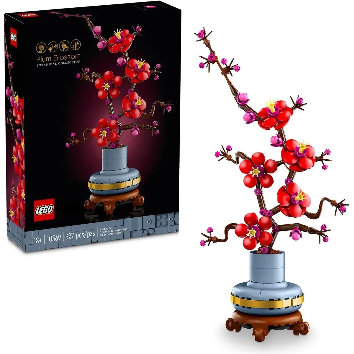 Lego 10369 Plum Blossom - Icons Botanical Collection 1