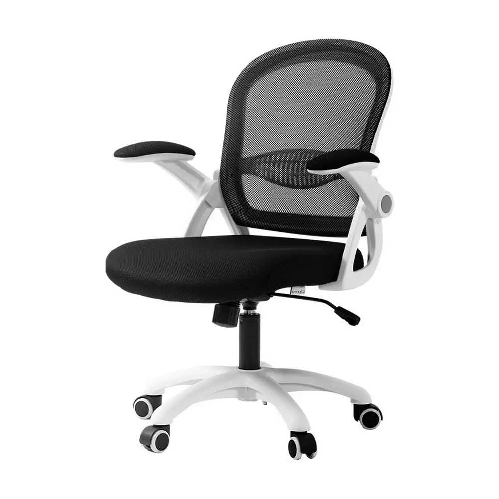 Artiss Mesh Office Chair Mid Back (Black) 1