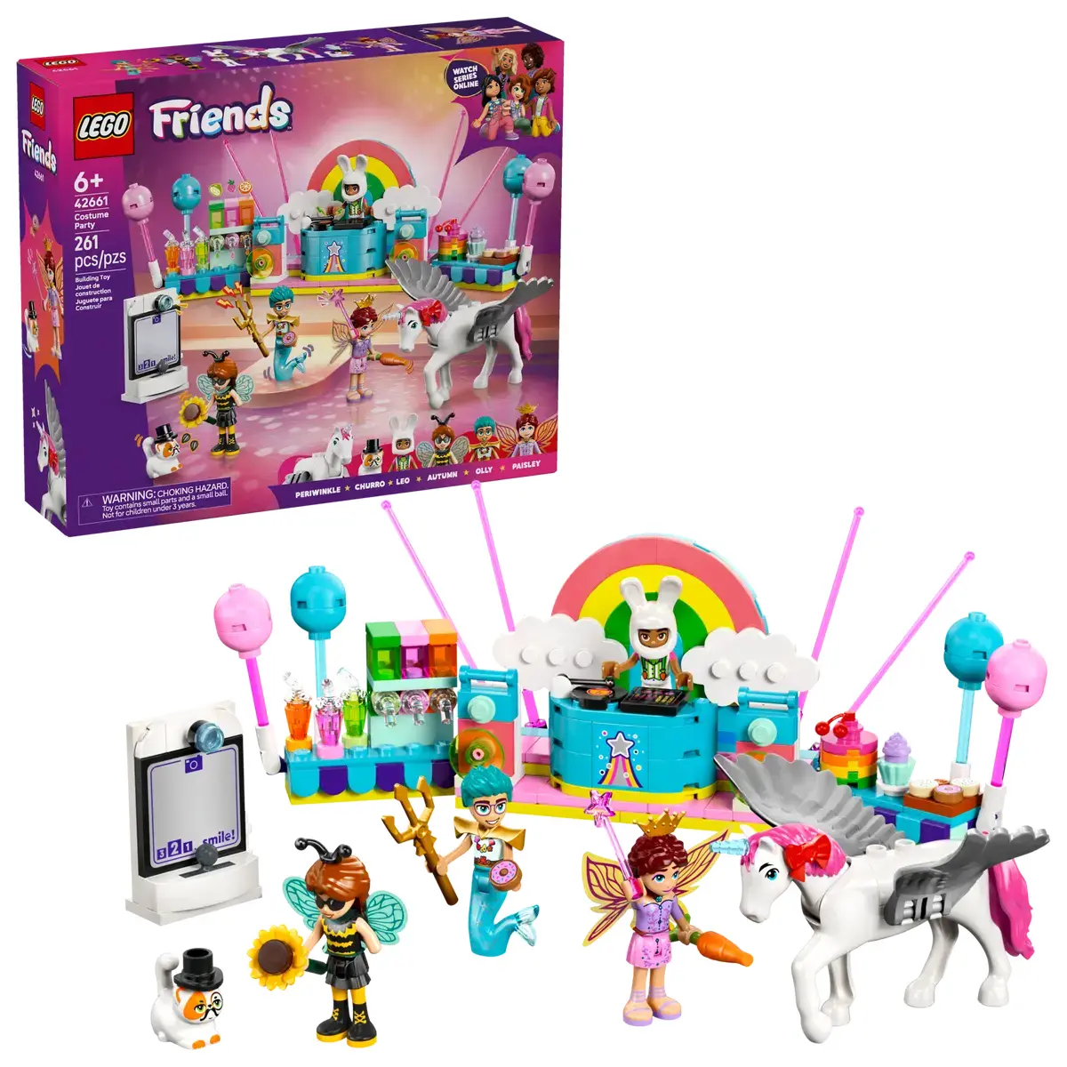 Lego 42661 Costume Party With Unicorn & Fairy - Friends 1