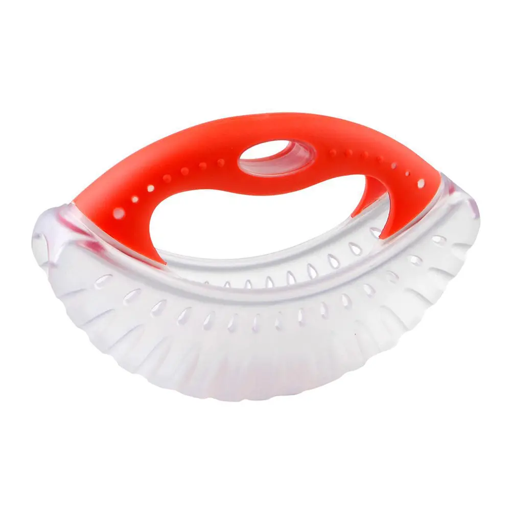 Dexas Silicone 19Cm Mezzaluna Chopper Slicer (Red) 1