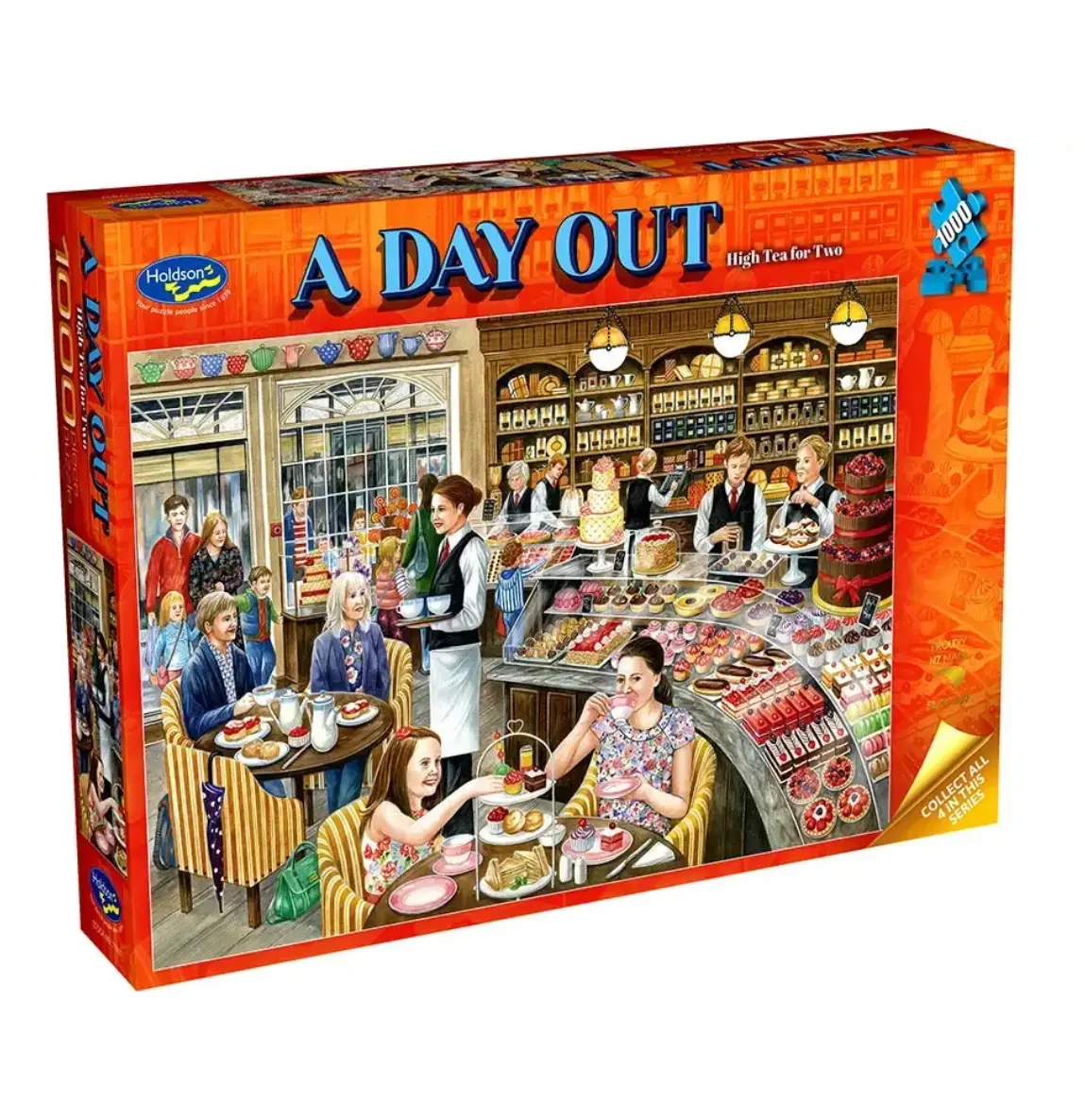 Holdson 1000Pc A Day Out High Tea For 2 Puzzle 1