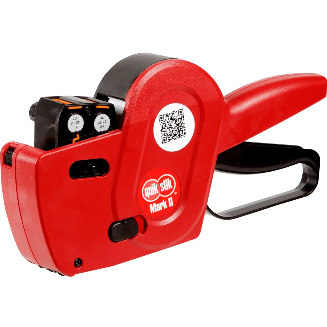 Quikstik Mark Ii Pricing Price Gun Double Line Red + 3 Label Rolls 1