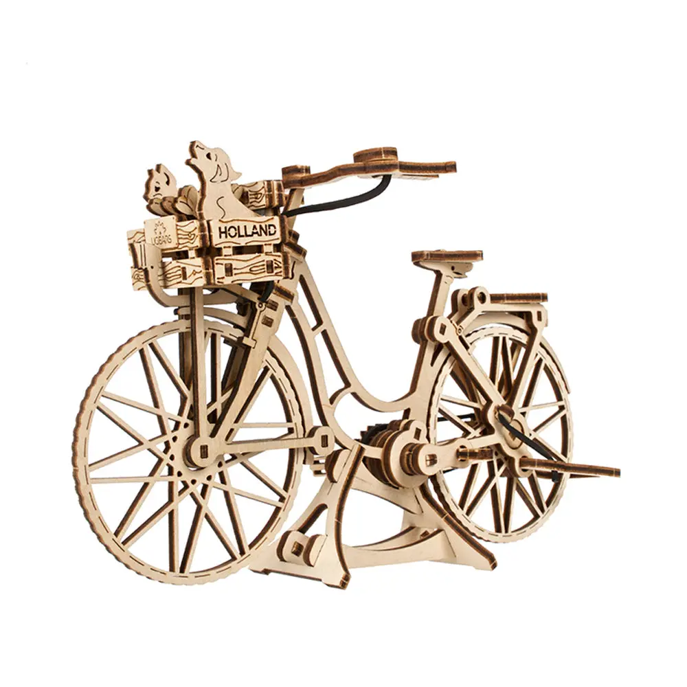 Ugears Dutch Bicycle Wooden 3D Puzzle Model Kit 1