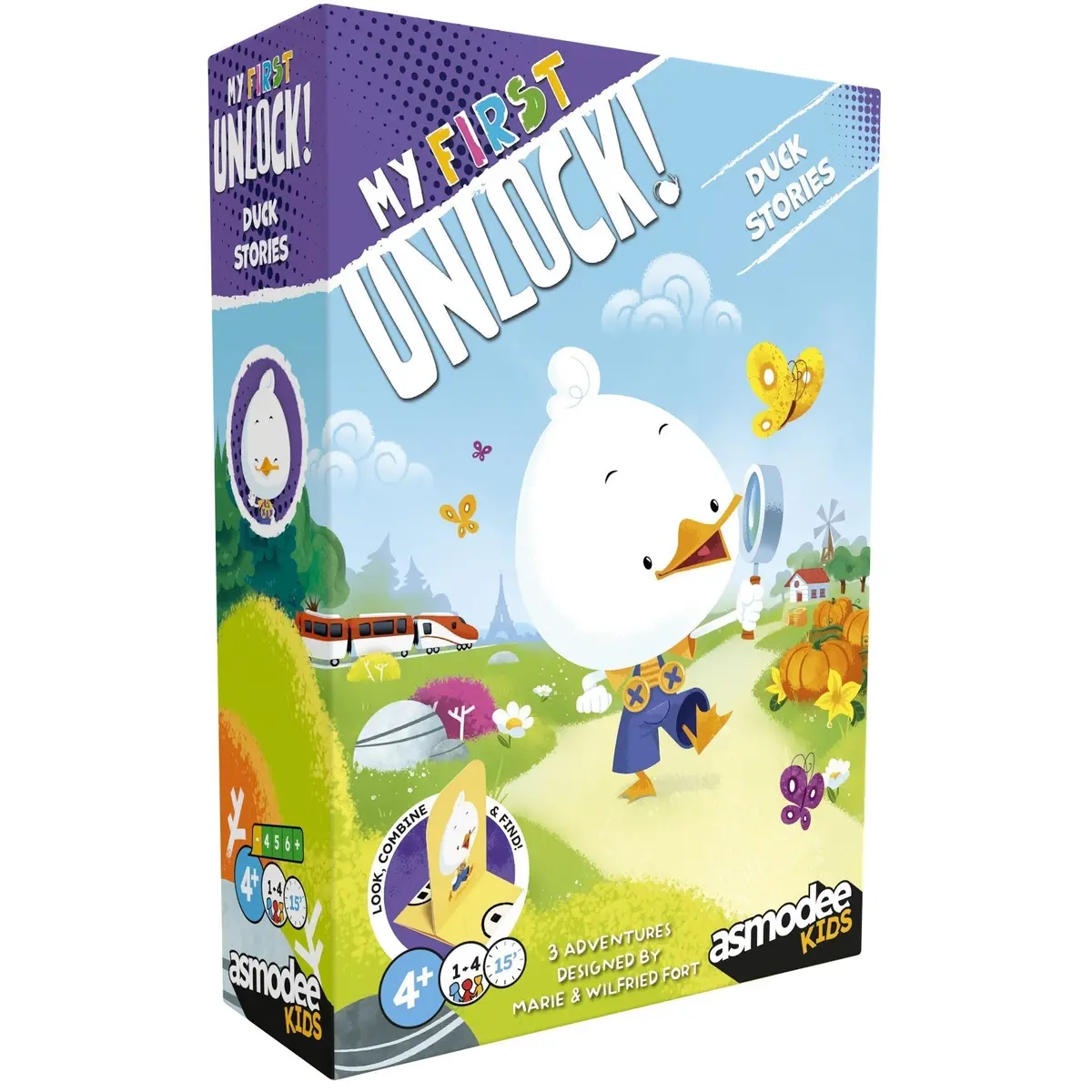 Asmodee My First Unlock Duck Stories Game 1