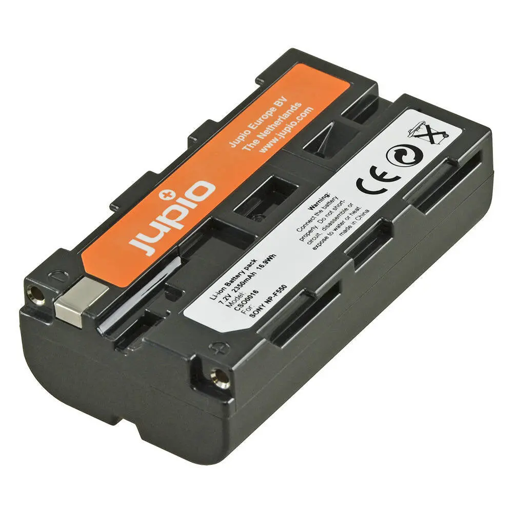 Jupio Li-Ion 7.2V 1950Mah Rechargeable Battery For Sony Np-F330/F550 Camera 1
