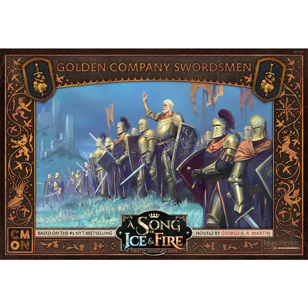 Cmon A Song Of Ice And Fire Tmg - Golden Company Swordsmen 1