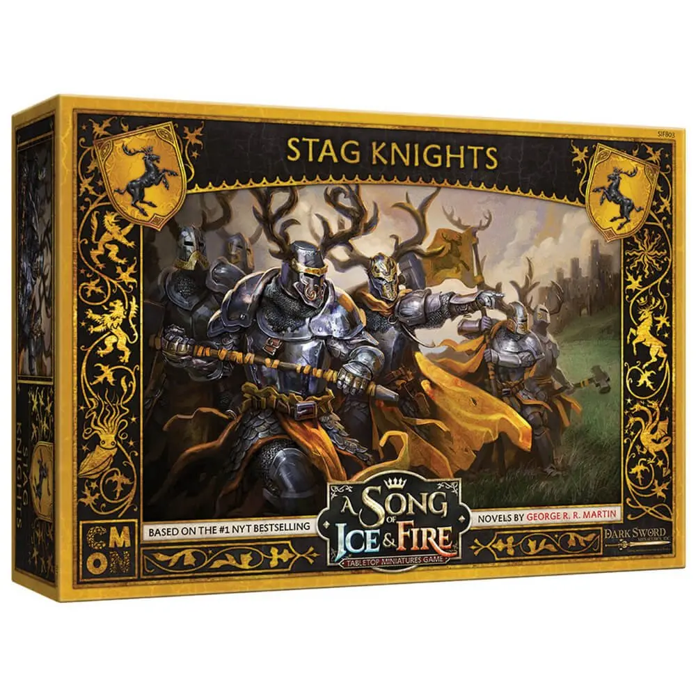 Cmon A Song Of Ice & Fire: Baratheon Stag Knights 1