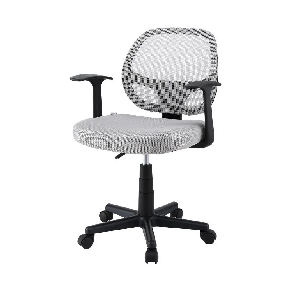 Artiss Mesh Office Chair Computer Gaming Desk Chairs Work Study Mid Back (Grey) 1