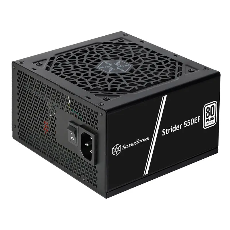 Silverstone Strider 550W 80+ Certified Power Supply Black Cable 1