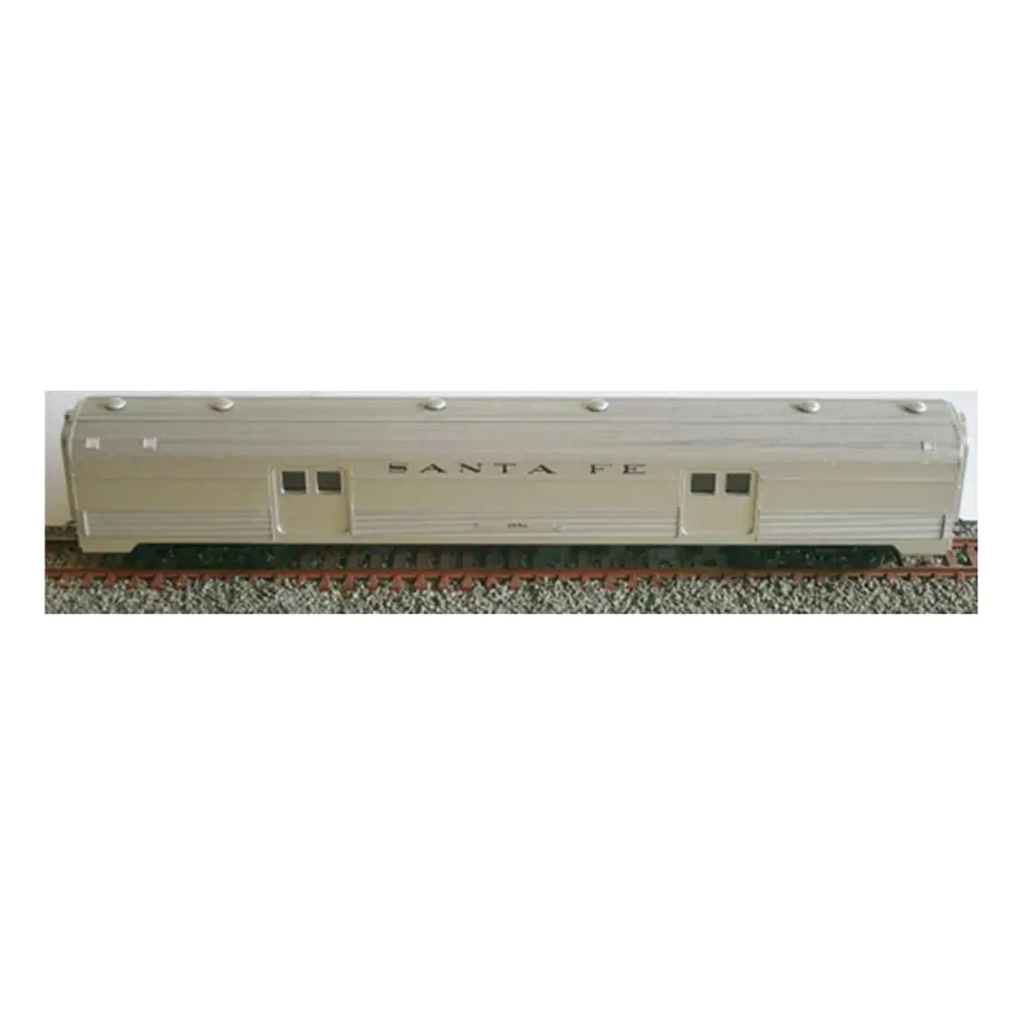 Frateschi Ho Budd Baggage Car Silver Santa Fe 1