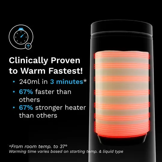 Baby Brezza Superfast Portable Bottle Warmer - Black 2