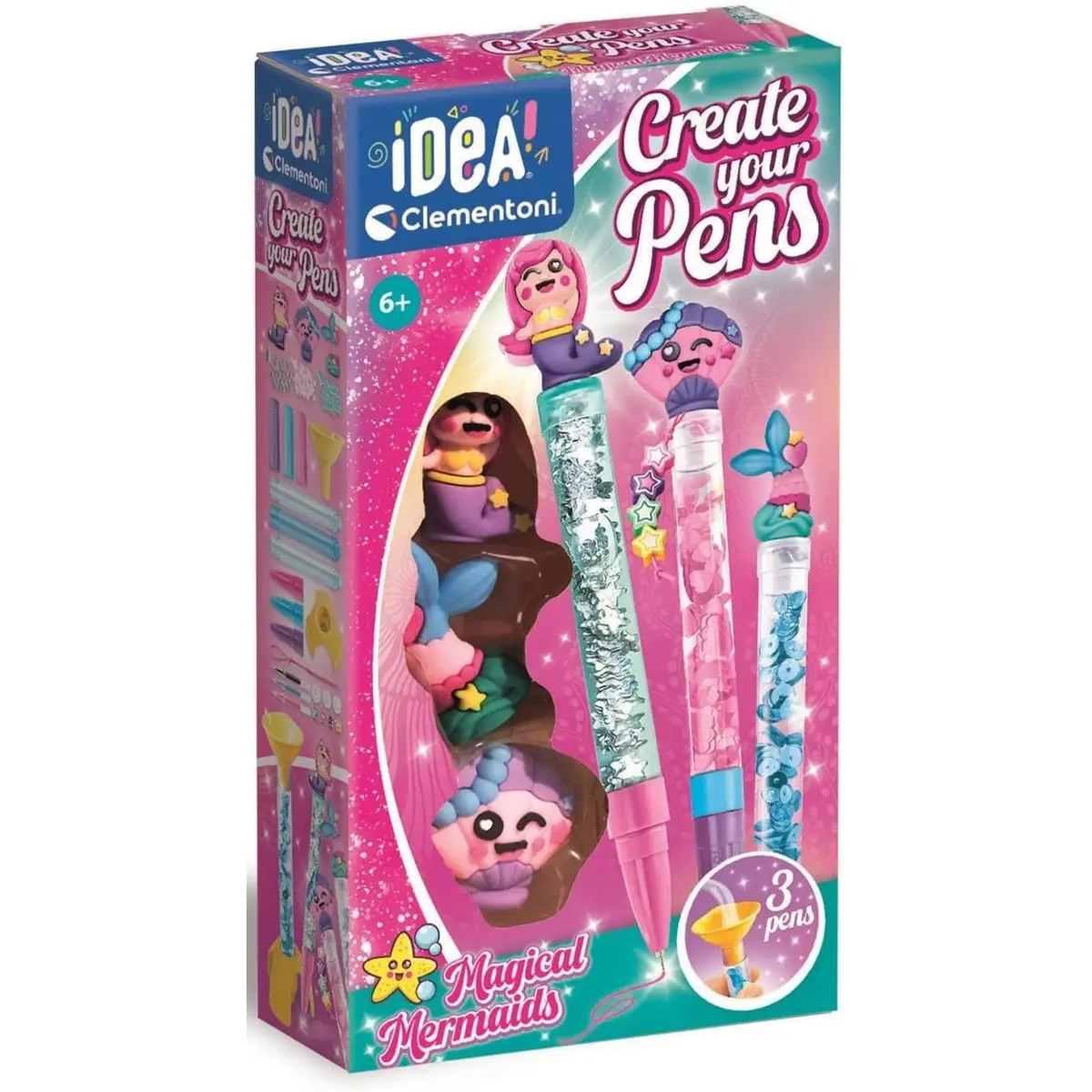 Clementoni Small Pen Lab - Magical Mermaids Toy 1