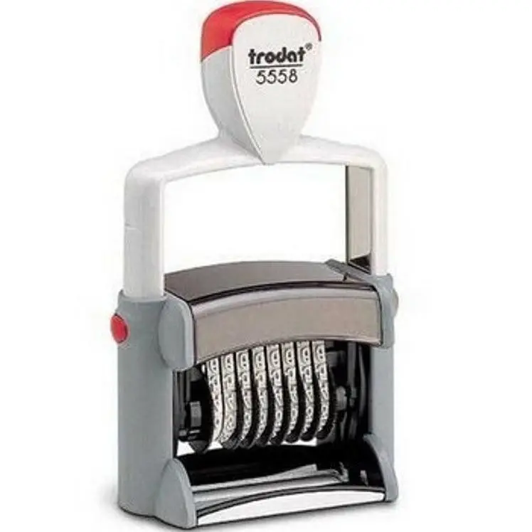 Trodat 5558 Self-Inking Numberer 8 Band 1
