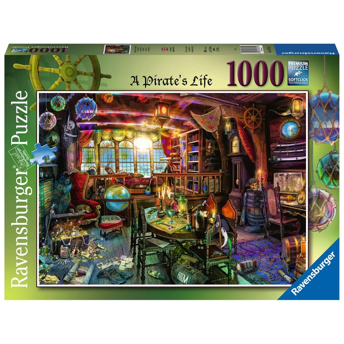 Ravensburger 1000Pc A Pirates Life Puzzle 1