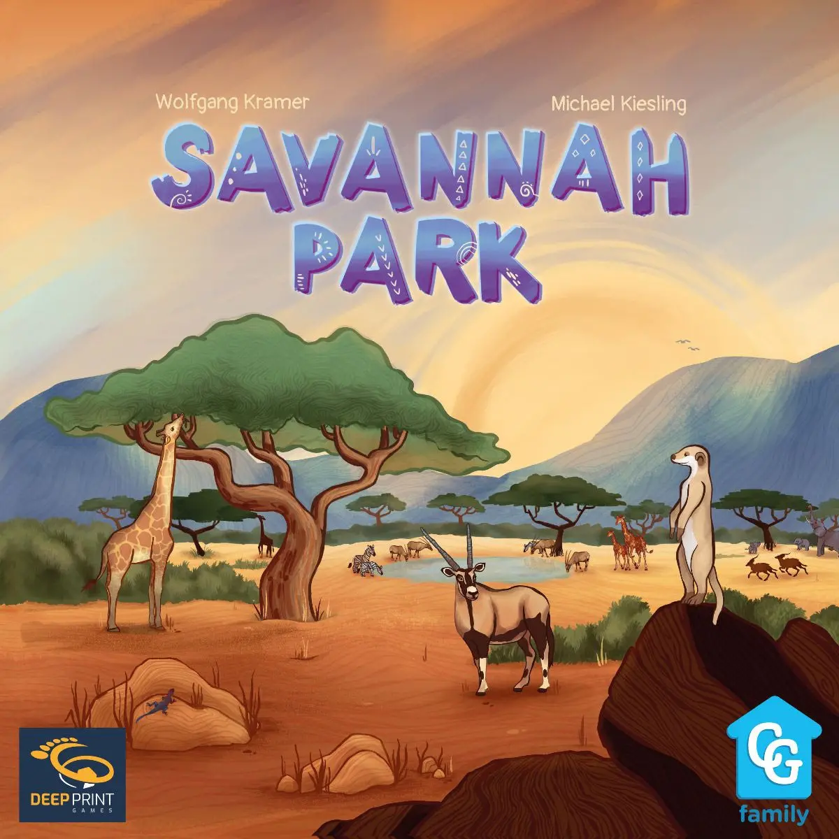 Capstone Games Savannah Park Board Game 2