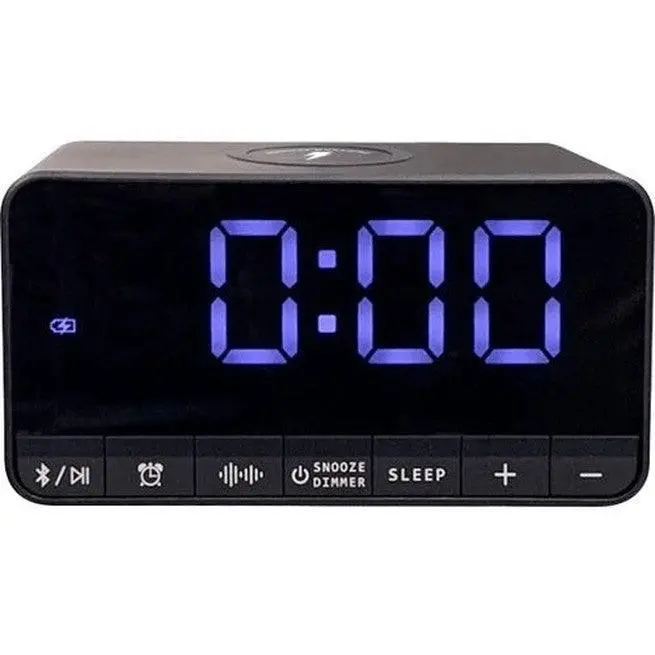 Nero V3 Pro Alarm Wireless Phone Charging Bluetooth Speaker Clock Digital Bedside 1