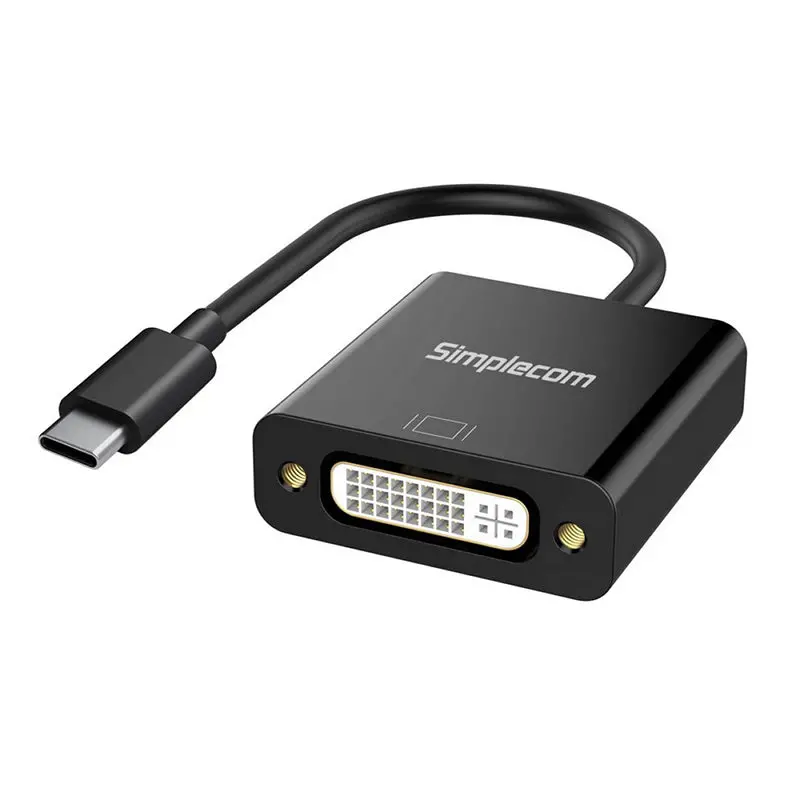Simplecom Usb-C To Dvi Adapter Full Hd 1080P (Da103) 1