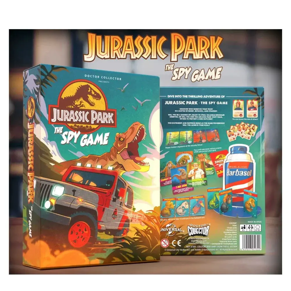 Doctor Collector Jurassic Park The Spy Game Family Game 2