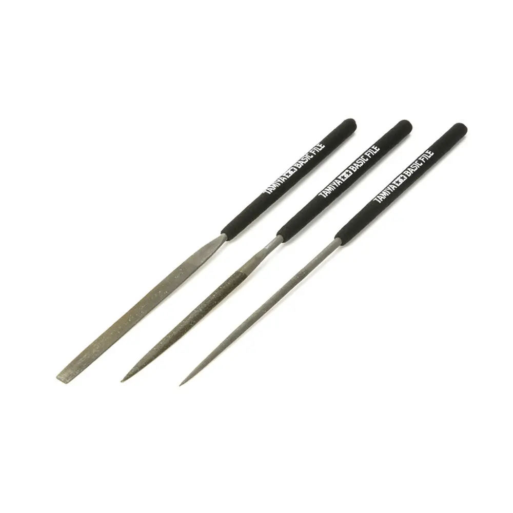 Tamiya Basic File Set Smooth/Double Cut 1