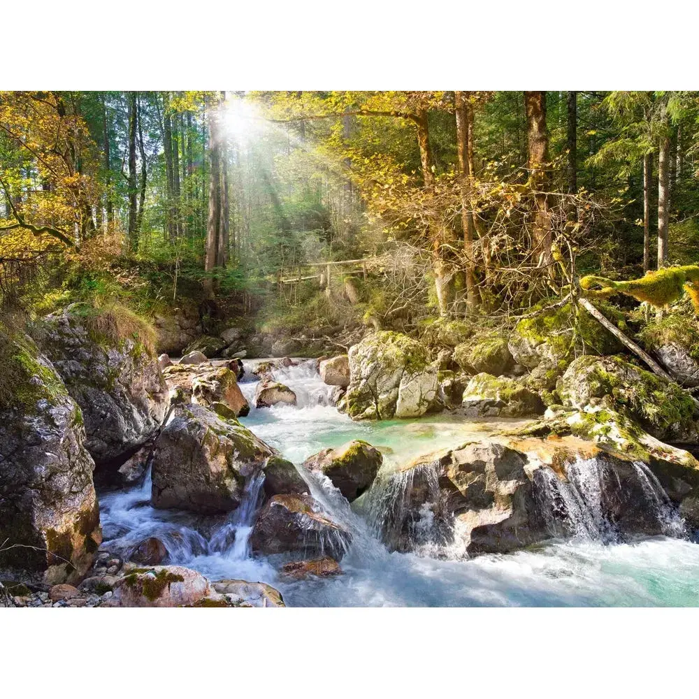 Castorland 2000-Pieces The Forest Stream Puzzle 2