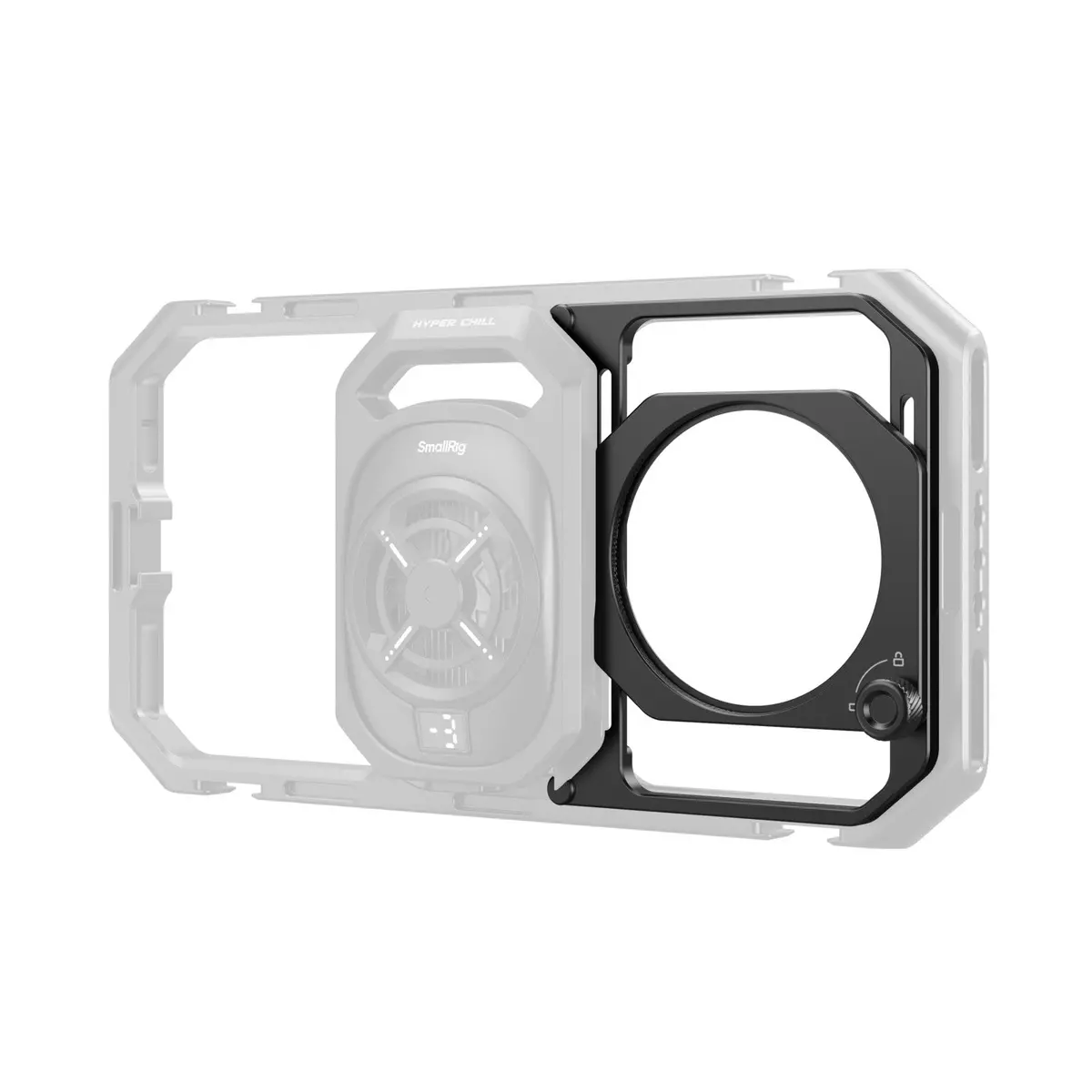 Smallrig 67Mm Threaded Filter Adapter With Detachable Sunhoods For Universal Phone Cage (Id 4299B) 5277 1