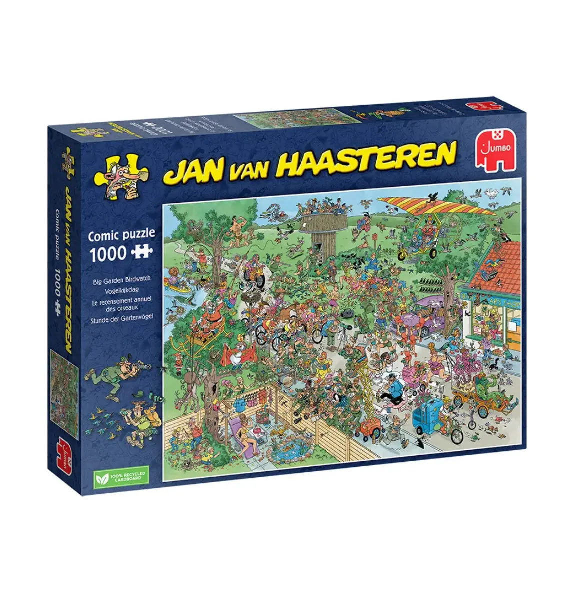 Jumbo 1000Pc Jvh Camping In Forest Puzzle 1