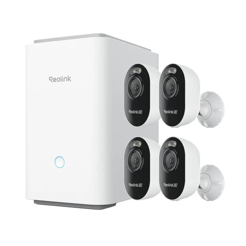 Reolink 4K Lumus Pro Wi-Fi 6 Security System Home Hub Pro 4Pack 1