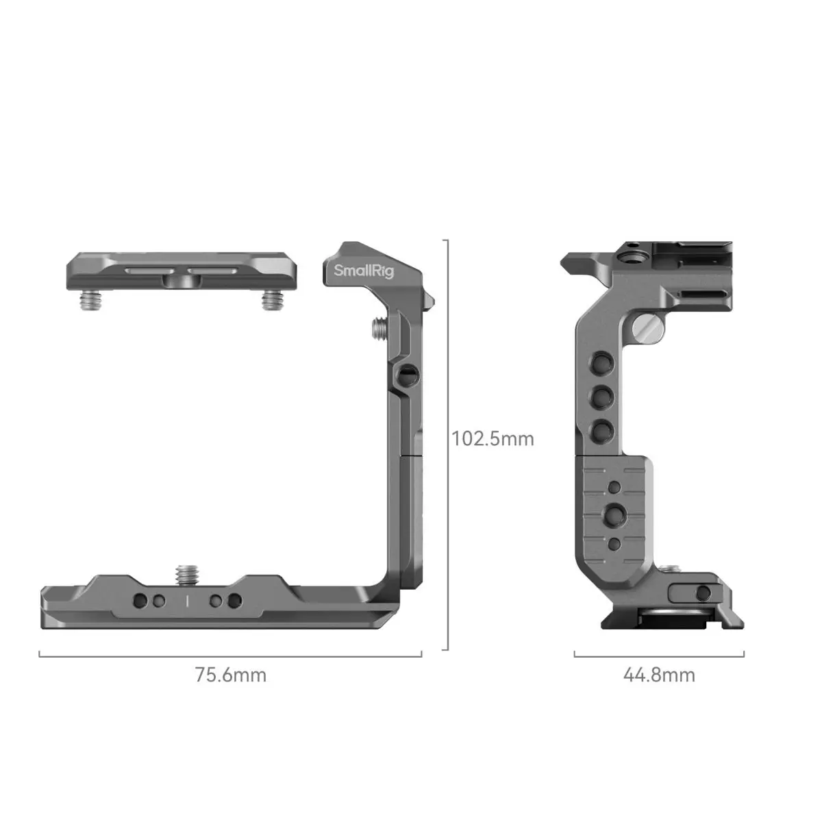 Smallrig Hawklock Quick Release Half Cage For Sony Fx3 / Fx30 4772 2