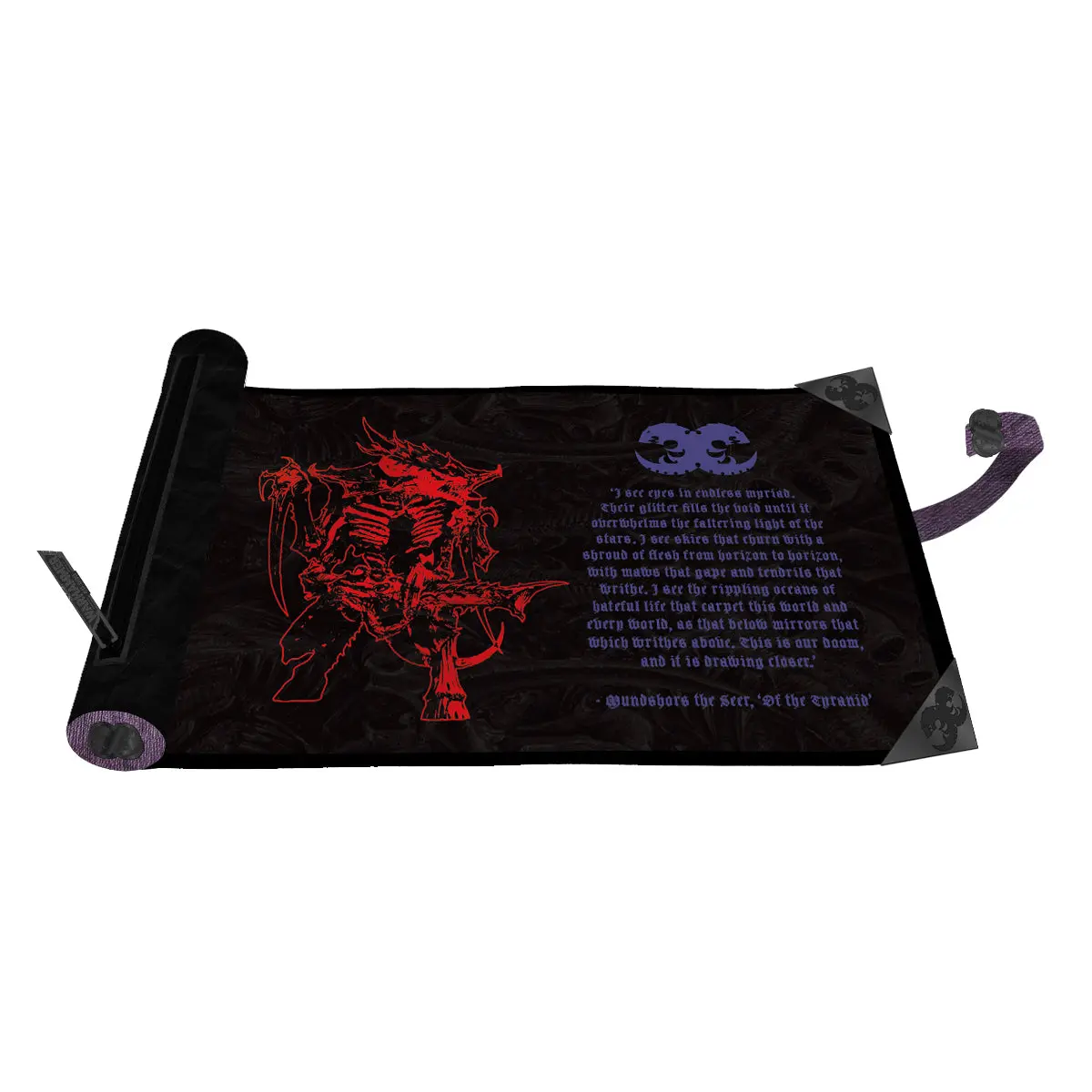 Ultra Pro: Up16441 Tyranid Dice Scroll Premium Foil For Warhammer 40K 1