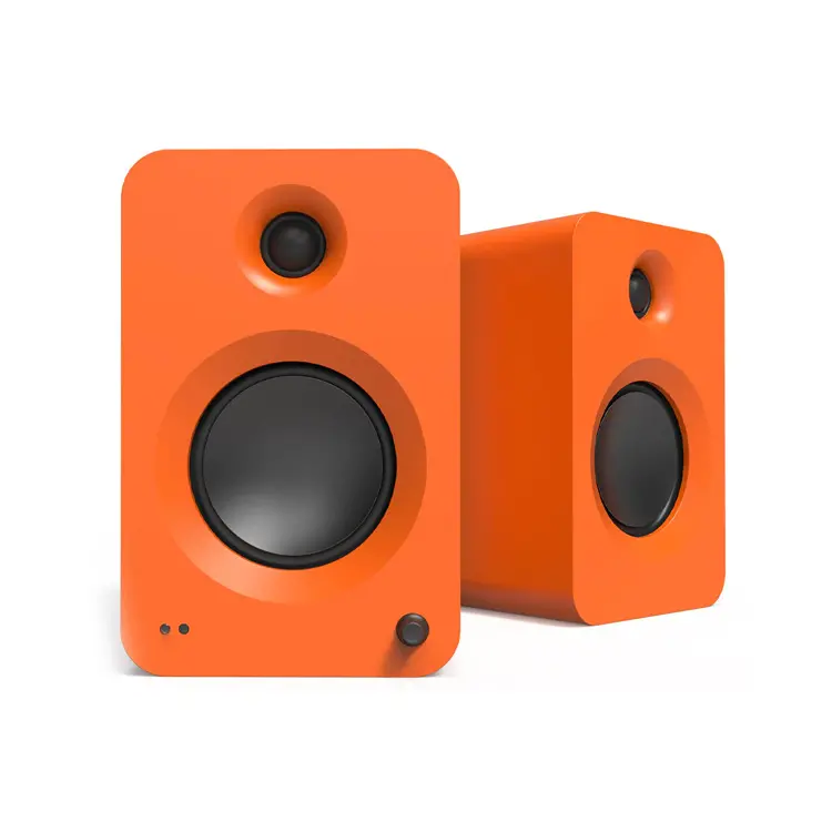 Kanto Ren 200W Powered Speakers Bluetooth Pair (Matte Orange) 1