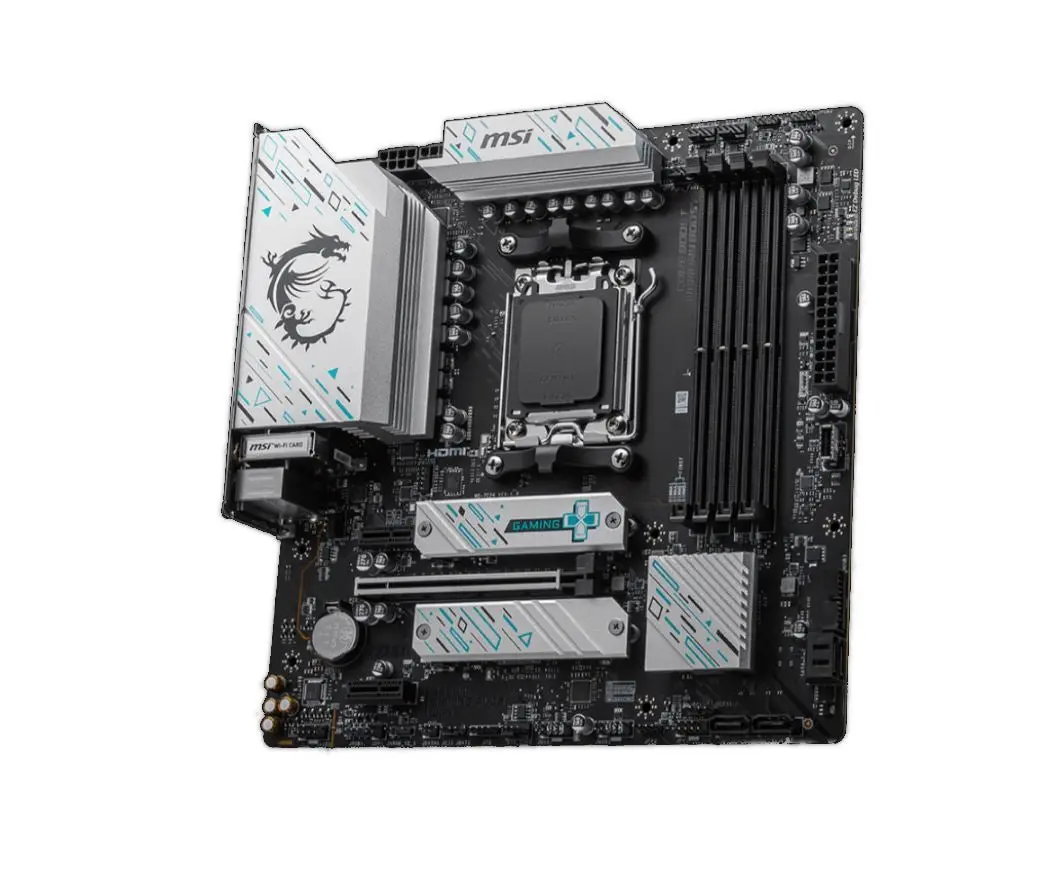 Msi B650m Gaming Plus Wif Amd Am5 Matx Motherboard, 4X Ddr5, 1X Pci-E X16, 2X Pc - 1