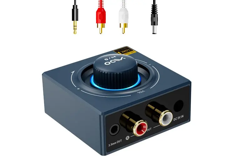 1Mii B06t3+ Plus Bluetooth Audio Receiver Adapter 1