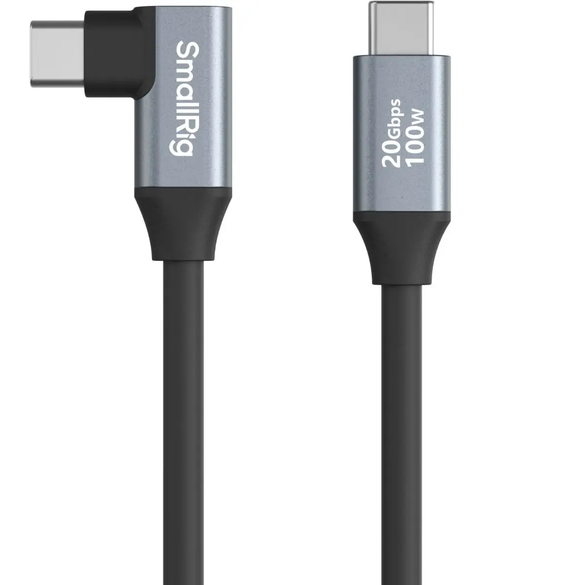 Smallrig Usb-C (Straight) To Usb-C (Angled) Data Cable (60Cm / 23.6In) 4791 1