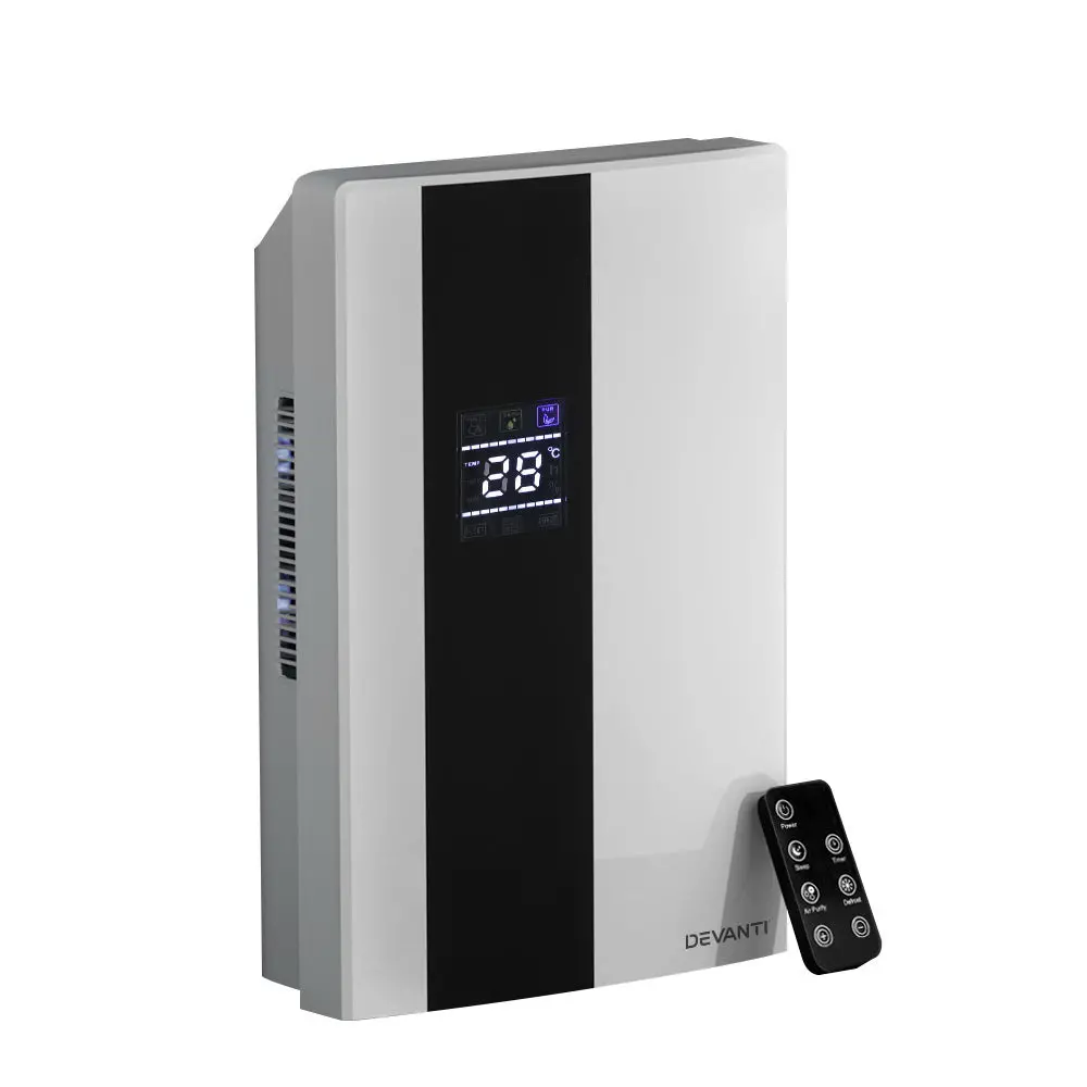 Devanti Dehumidifier 2L Air Purifier (White) 1