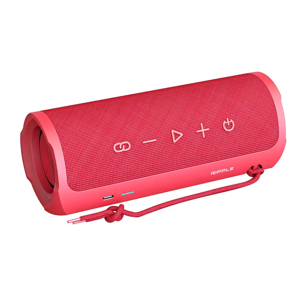 Hifuture Ripple 20W Portable Bluetooth Speaker (Red) 1